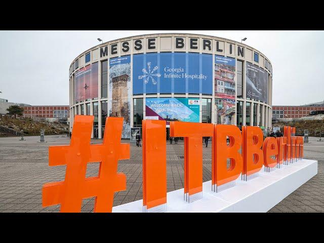 ITB 2023 trade show walk in Berlin, Germany