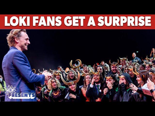 Tom Hiddleston Surprises Fans at MCM Comic Con