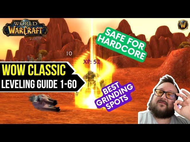 Leveling Guide 1-60 WoW Classic | Hardcore approved