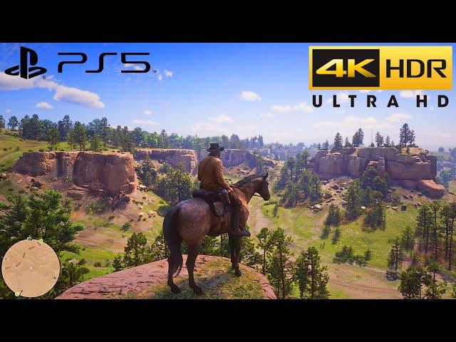 Red Dead Redemption 2 - PS5 HDR 4K Gameplay 2160P (RDR2 PS5) Pt.2