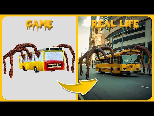 Bus Eater In Real Life - All Eat Monster In Real Life | Guess The Eater MONSTER'S Voice?