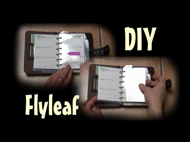 DIY flyleaf