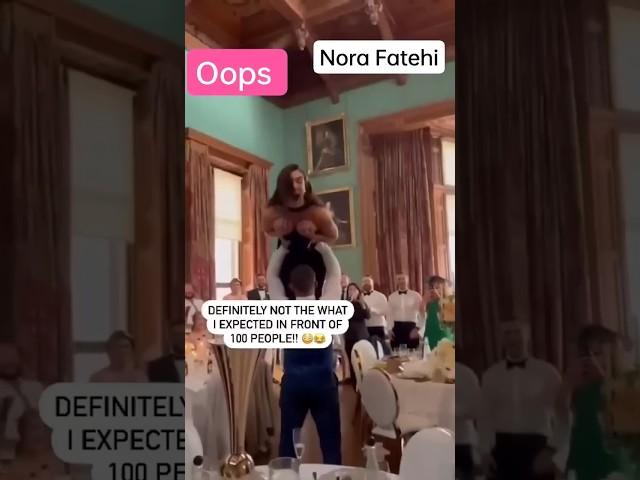 Nora Fatehi Oops Moment capture Incamera #norafatehi #funnyshorts #norafatehidance @Cobalt King