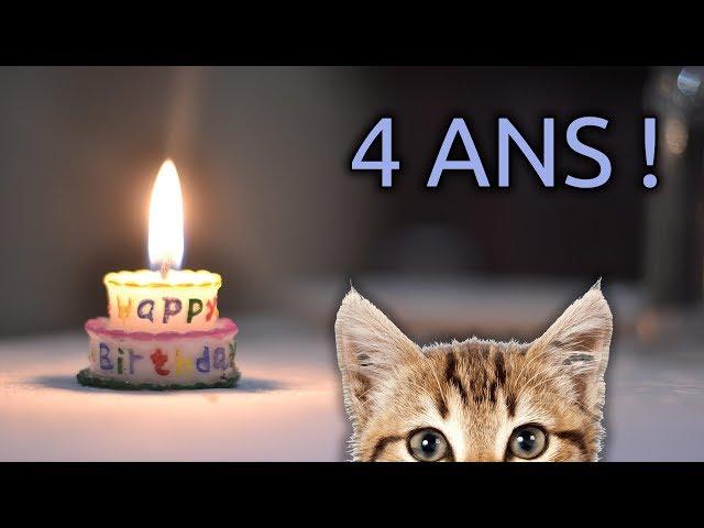 FormationVidéo fête ses 4 ans !