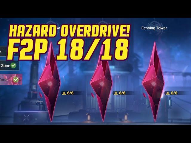 (WORLD FIRST) FREE CHARACTERS ONLY 18/18 HAZARD OVERDRIVE! BEST CONTENT WE'VE EVER HAD