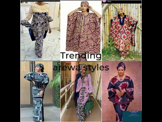 LASTEST AND TRENDING AREWA ASOEBI STYLES/BEAUTIFUL AFRICAN FASHION FOR LADIES