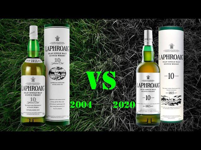 Была ли трава зеленее. Сравнение Laphroaig 10 лет 2004 и 2020 года.