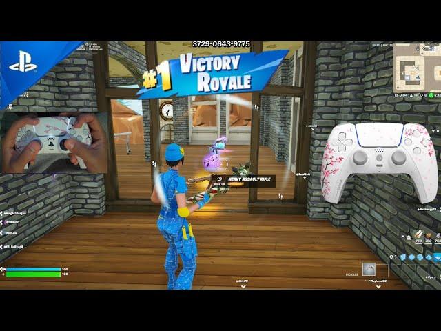 PS5 PRO DualSense Controller ASMR  Handcam Fortnite Tilted Zone Wars Gameplay  (4K 120FPS)