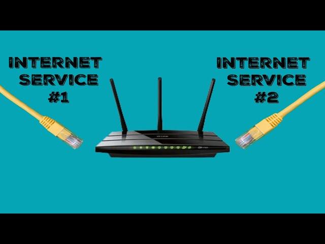 How To Connect 2 Internet Services Into 1 Fast One