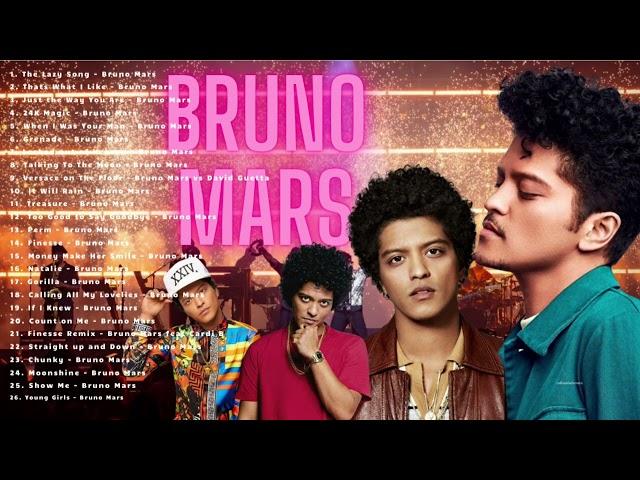 Playlist Of Bruno Mars 2024 - Best Songs Collection Full Album - The Best Of Bruno Mars - Hits