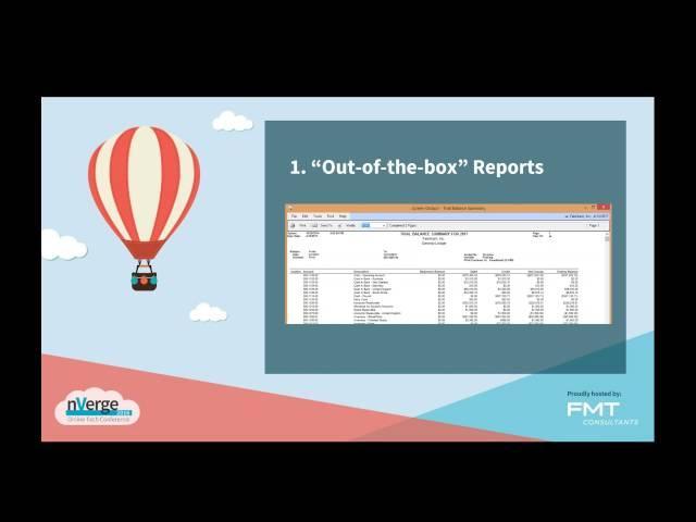 Reporting Options for Microsoft Dynamics GP 2016 and when to use them