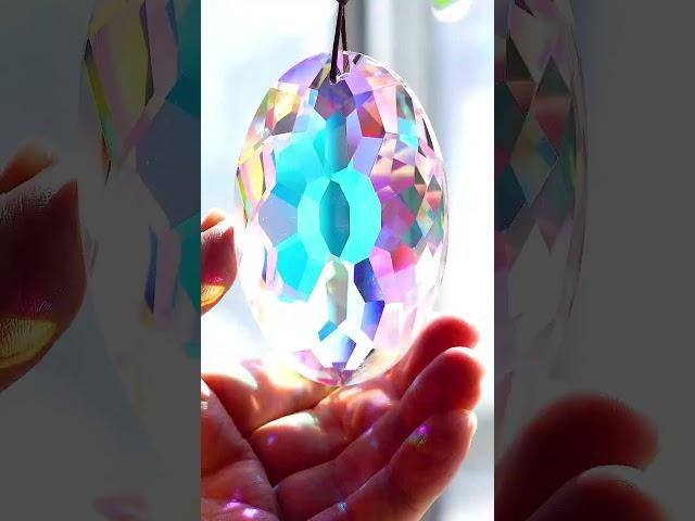 Rainbow Chandelier Prisms Suncatcher #prism #shorts #rainbow #hanging #suncatcher #rainbow #gift