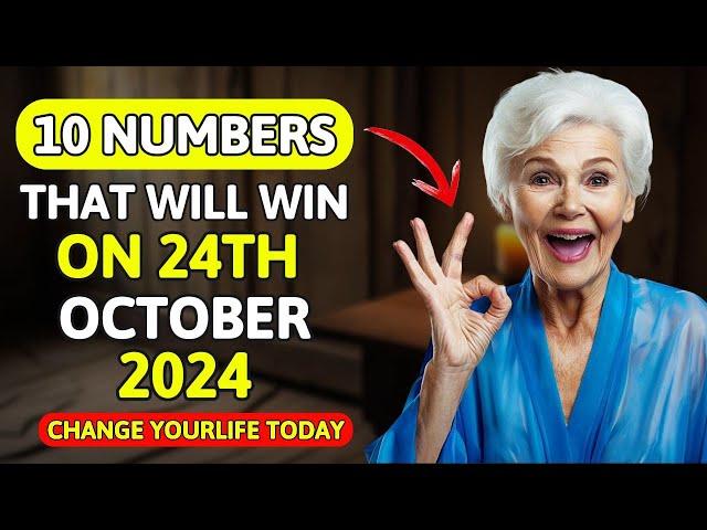 Lucky Numbers: 10 NUMBERS Most Likely To Appear on 24TH OCTOBER 2024 | Buddhist Teachings