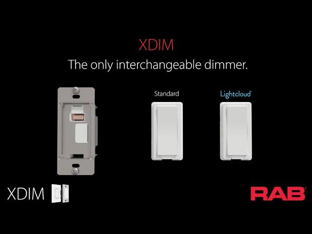 XDIM Interchangeable Smart Dimmer