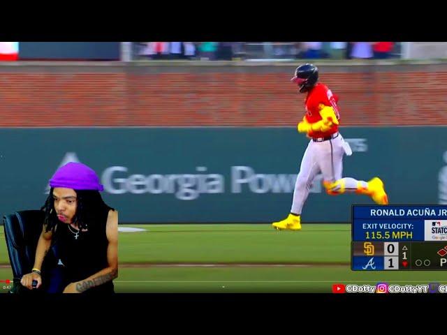 ACUNA IS BACK!!! Braves vs Padres MLB Full Highlights (reaction)