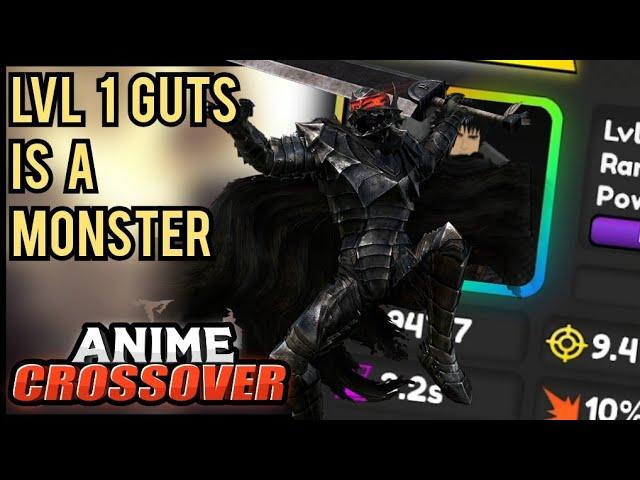 The NEW Lvl 1 Mythic Guts is a MONSTER in Anime Crossover Defense