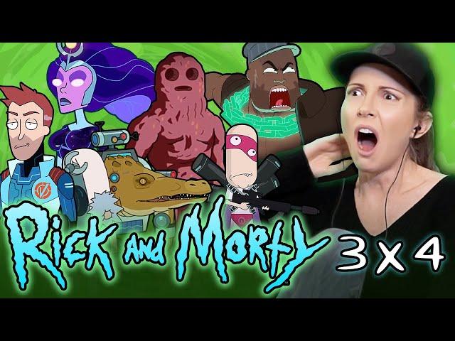 RICK & MORTY 3x4 TV Show Reaction (HILARIOUS AS ALWAYS!)