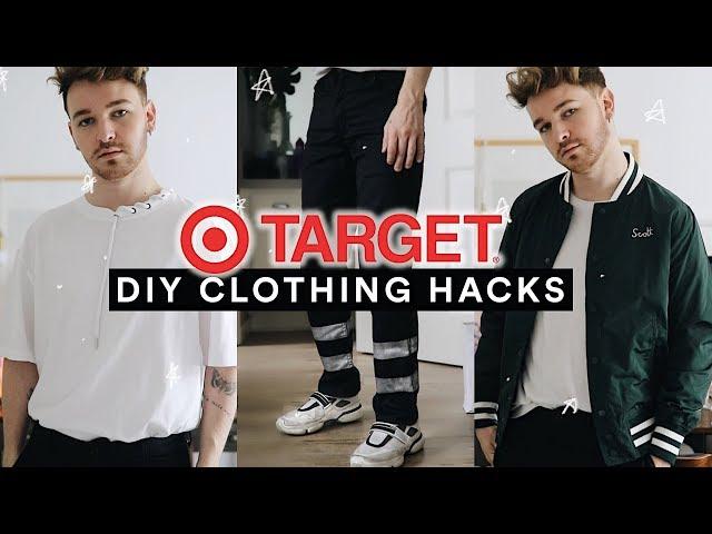 DIY MENS TARGET CLOTHING + FASHION HACKS (2019) // Imdrewscott