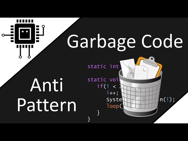 Anti-Patterns: Wie du SCHLECHTEN Code schreibst!