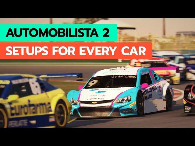 How to get FAST Setups for EVERY CAR in Automobilista 2