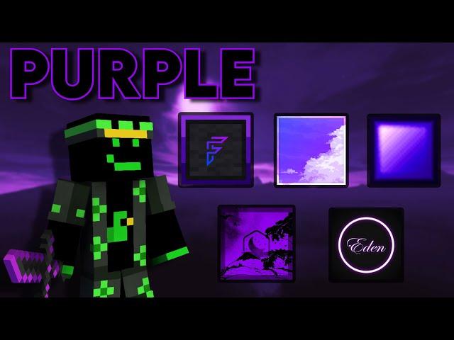 Top 5 BEST Purple Texture Packs of the Month (May)