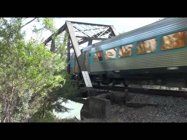 XPT Southbound at Bonville Creek