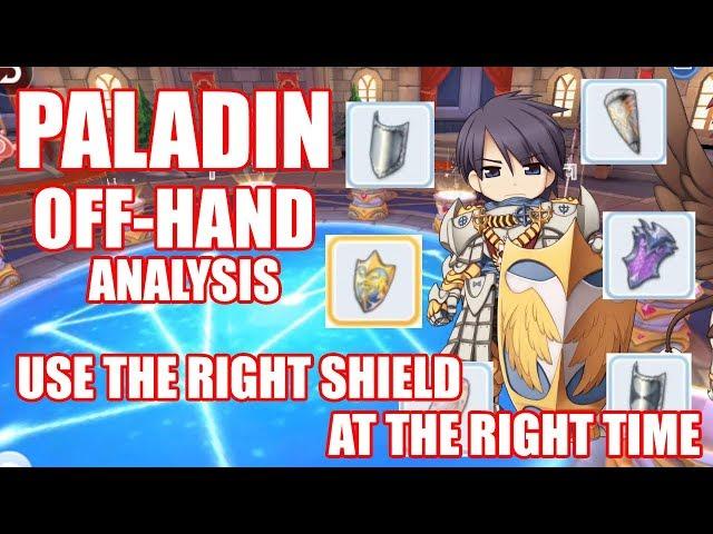 Ragnarok Mobile : PALADIN Equipment Guide OFF-HAND