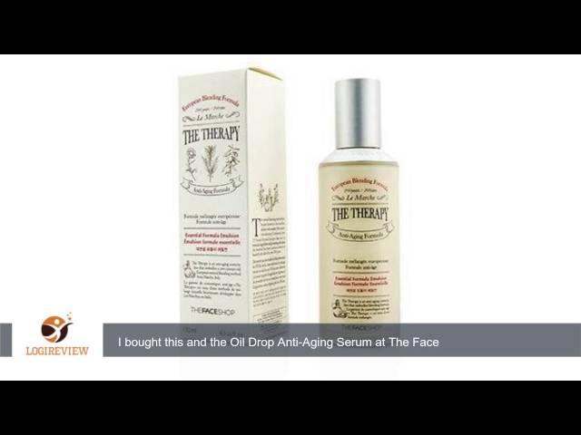 The Face Shop - The Therapy - Essential Formula Emulsion - Le Marche Anti Aging | Review/Test