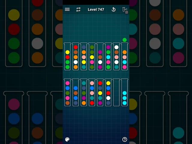 Ball Sort Puzzle Level 747 