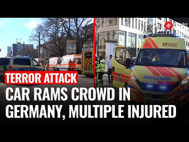 BREAKING: Germany’s Mannheim Hit by Car Ramming Attack Weeks After Munich Tragedy