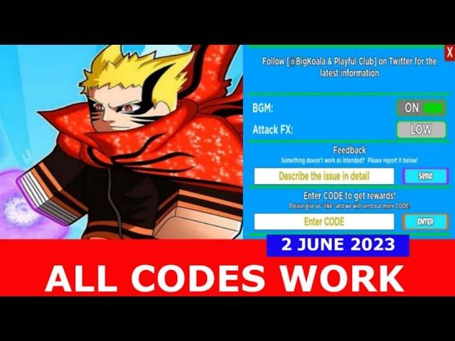 *ALL CODES WORK* [UPD]Naruto War Tycoon ROBLOX | June 2, 2023