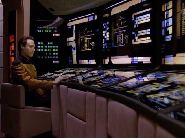 Star Trek : TNG - Data Utilizes His Andriodic Abilities to Seize Control of the Enterprise