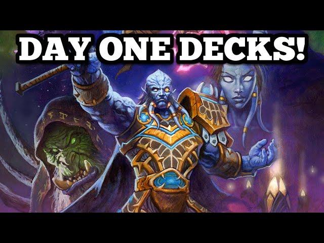 A DECK for EVERY CLASS to try DAY ONE in The Great Dark Beyond! | Hearthstone