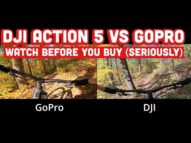 DJI Action 5 vs GoPro...For Mountain Biking and Vlogging