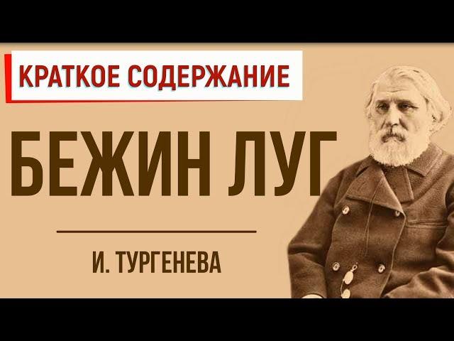 Бежин луг. Краткое содержание