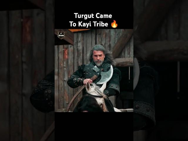 Turgut Came To Kayi Tribe| Ghazi Meets Turgut🪓| Turgut Is Back In Kayi Tribe#kurlusosman #turgut