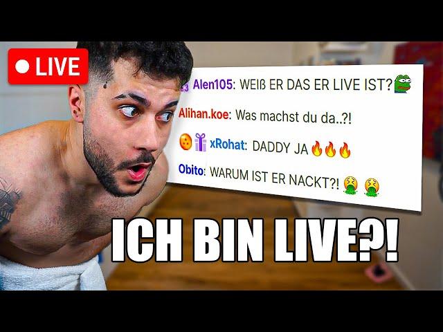 ICH PRANKE MEINEN STREAM LIVE