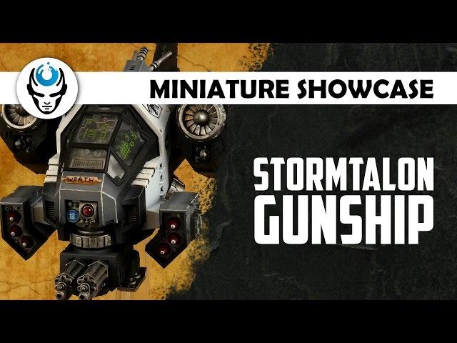 RAVEN GUARD STORMTALON - LVL 4 4K MINIATURE SHOWCASE