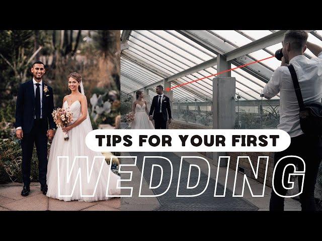 Wedding Photography - 6 tips for photographing your first wedding