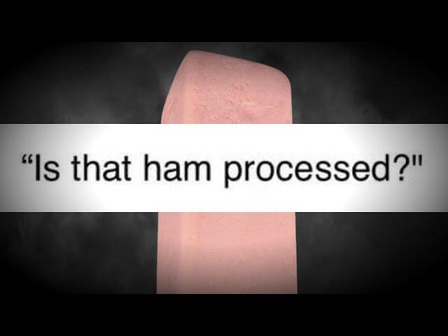 Processed ham