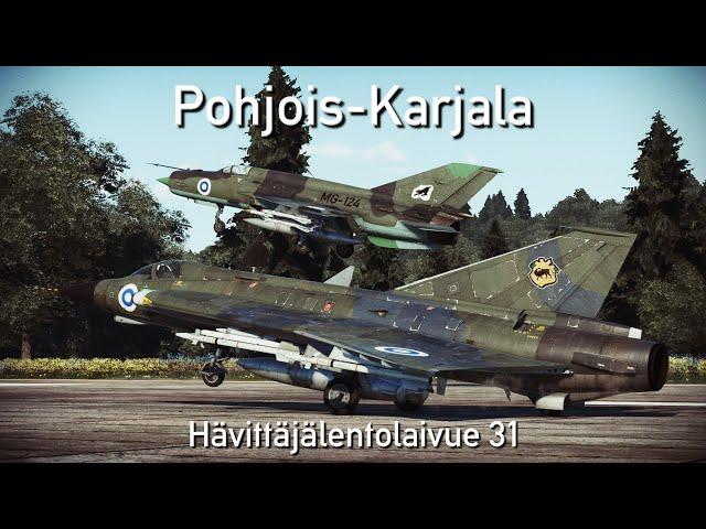 Pohjois-Karjala | Hävittäjälentolaivue 31 | War Thunder Cinematic