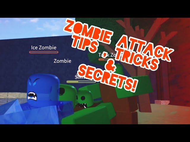 Zombie Attack | Tricks, Tips, Secrets! | Roblox