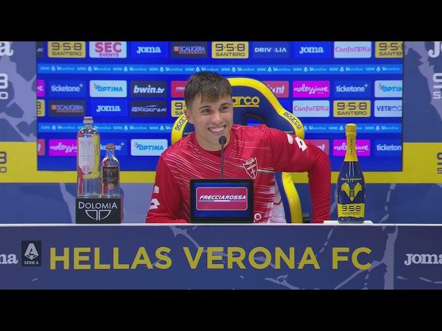 CONFERENZA STAMPA | Le parole di Alessandro Bianco dopo Hellas Verona - Monza