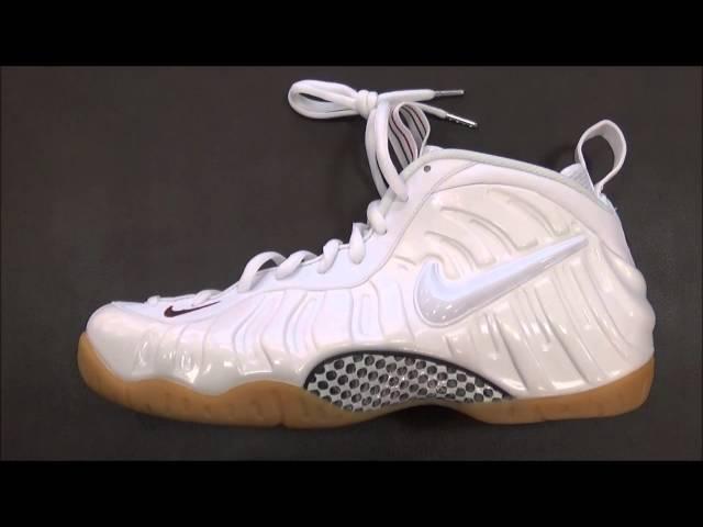 Nike Foamposite Pro Winter White Gum Bottom Sneaker Review