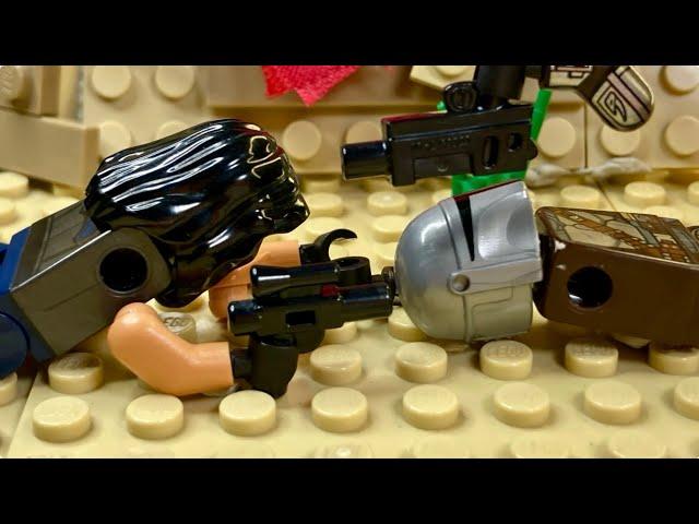 Mando vs. Cara Dune Fightscene | A Lego Star Wars Stop Motion @TKMagicShop #Tkmagicshopcomp1