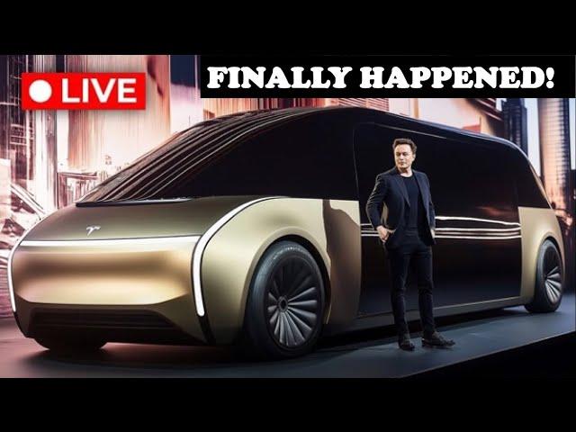 Elon Musk: I am releasing Tesla's NEW RoboVan and RoboTaxi!