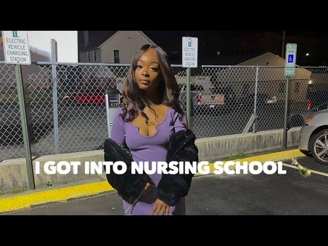 I GOT INTO NURSING SCHOOL!  | life updates