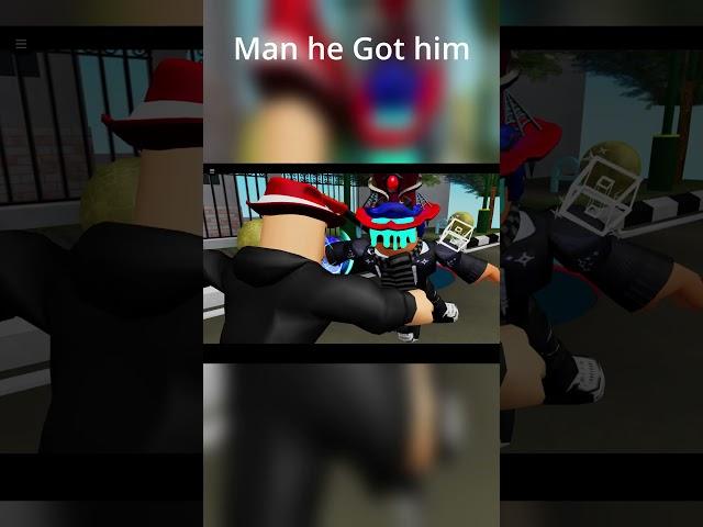 Man he got him  #roblox