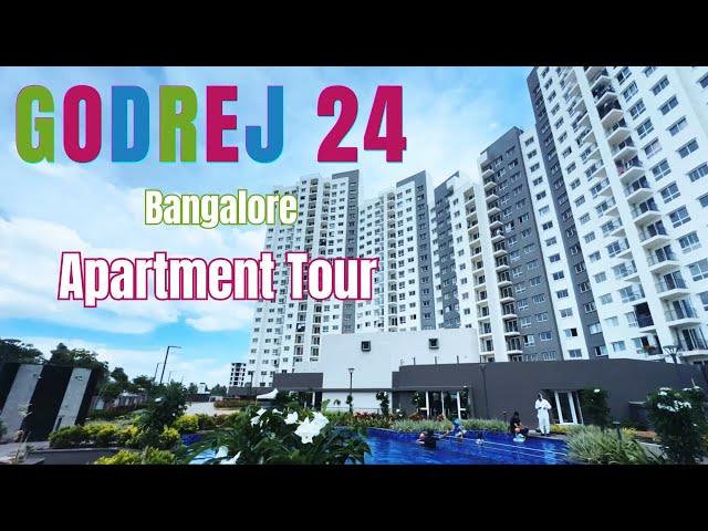 GODREJ24 I Apartment Tour Video | Bangalore | Modern I 3BHK #flat #home #apartment #bangalore