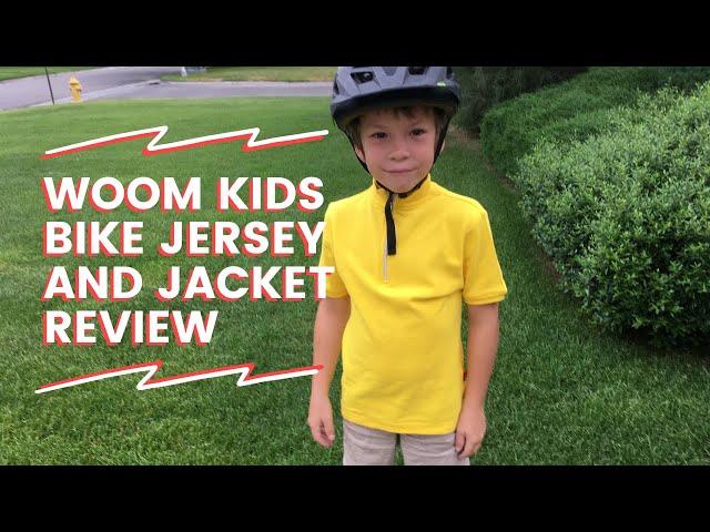 Woom Kids Bike Jersey and Jacket Review